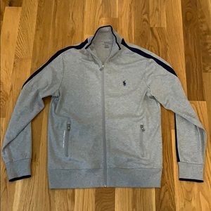Men’s Long Sleeve Zip Up Sweater. Size Medium